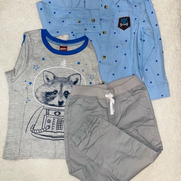 Boys 3 Piece Set Size 5T Outfit NEW - Picture 6 of 8
